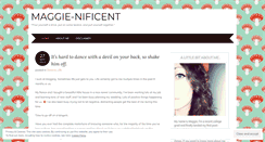 Desktop Screenshot of maggienificent.wordpress.com