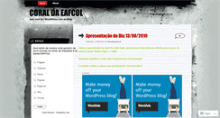 Desktop Screenshot of coraleafcol.wordpress.com