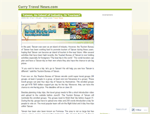 Tablet Screenshot of curryla.wordpress.com