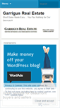 Mobile Screenshot of garrigusrealestate.wordpress.com