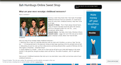 Desktop Screenshot of englishsweetshop.wordpress.com