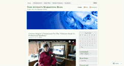 Desktop Screenshot of antion.wordpress.com