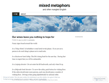 Tablet Screenshot of mixedmetaphorss.wordpress.com