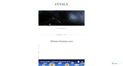 Desktop Screenshot of ceyala.wordpress.com