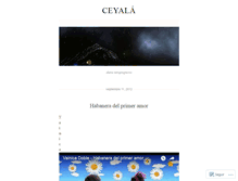 Tablet Screenshot of ceyala.wordpress.com