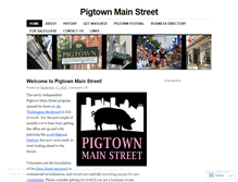 Tablet Screenshot of pigtownmainstreet.wordpress.com