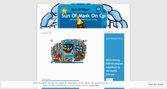 Desktop Screenshot of maskdude05.wordpress.com