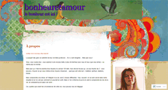 Desktop Screenshot of bonheuretamour.wordpress.com