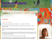 Tablet Screenshot of bonheuretamour.wordpress.com