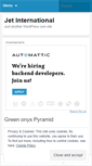 Mobile Screenshot of jetproduct.wordpress.com
