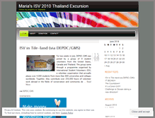 Tablet Screenshot of isvmaria2010.wordpress.com