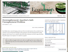 Tablet Screenshot of floodingupeconomics.wordpress.com