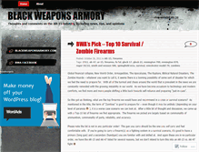 Tablet Screenshot of blackweaponsarmory.wordpress.com