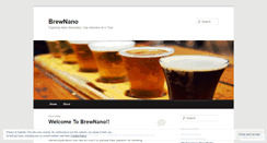 Desktop Screenshot of brewnano.wordpress.com