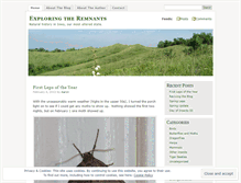 Tablet Screenshot of exploringiowa.wordpress.com