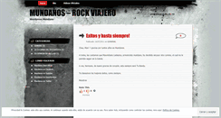 Desktop Screenshot of mundanosrock.wordpress.com