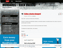 Tablet Screenshot of mundanosrock.wordpress.com