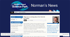 Desktop Screenshot of normansnews.wordpress.com