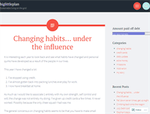 Tablet Screenshot of biglittleplan.wordpress.com