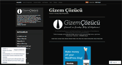 Desktop Screenshot of gizemcozucu.wordpress.com