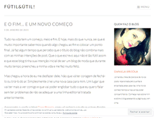 Tablet Screenshot of futilutil.wordpress.com