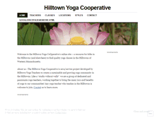 Tablet Screenshot of hilltownyogacoop.wordpress.com