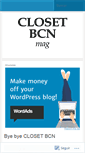 Mobile Screenshot of closetbcn.wordpress.com