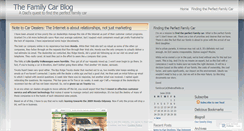 Desktop Screenshot of familycar.wordpress.com