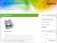 Tablet Screenshot of macapprevs.wordpress.com