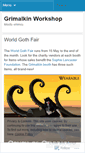 Mobile Screenshot of grimalkinworkshop.wordpress.com