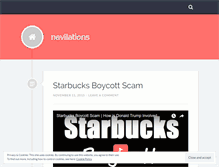Tablet Screenshot of nevilations.wordpress.com