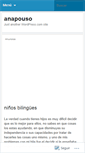 Mobile Screenshot of anapouso.wordpress.com