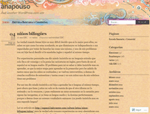 Tablet Screenshot of anapouso.wordpress.com