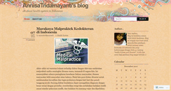 Desktop Screenshot of annisatridamayanti.wordpress.com