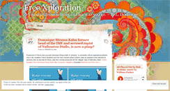 Desktop Screenshot of freexploration.wordpress.com