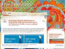 Tablet Screenshot of freexploration.wordpress.com