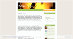 Desktop Screenshot of liquidfeelings.wordpress.com