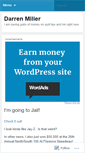 Mobile Screenshot of darrenmiller.wordpress.com