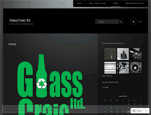 Tablet Screenshot of glasscraic.wordpress.com