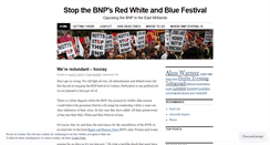 Desktop Screenshot of nobnpfestival.wordpress.com