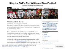 Tablet Screenshot of nobnpfestival.wordpress.com