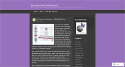 Desktop Screenshot of envyskinclinic.wordpress.com