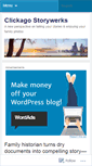 Mobile Screenshot of clickago.wordpress.com