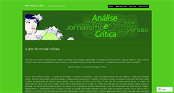 Desktop Screenshot of analiseecritica.wordpress.com