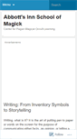 Mobile Screenshot of abbottsinn.wordpress.com