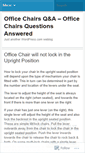 Mobile Screenshot of officechairquestions.wordpress.com