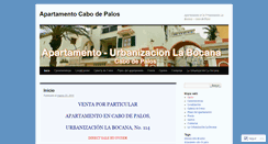 Desktop Screenshot of apartamentocabodepalos.wordpress.com