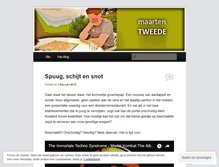 Tablet Screenshot of maartencorten.wordpress.com