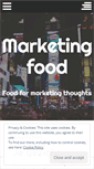 Mobile Screenshot of marketingfood.wordpress.com