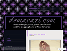 Tablet Screenshot of nikkidemarazi.wordpress.com